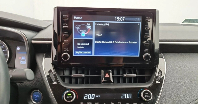 Toyota Corolla cena 79900 przebieg: 86586, rok produkcji 2021 z Ząbki małe 254